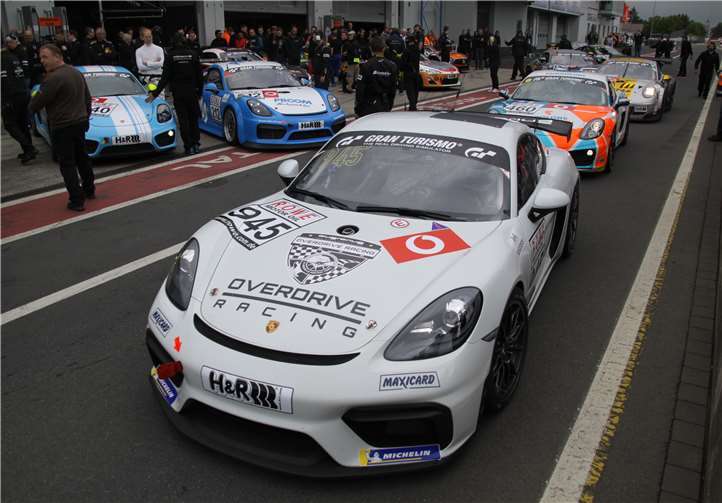 Der Porsche Cayman 718 GT4.