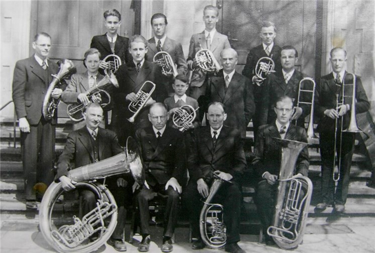Ein mutiger Klang für Freiheit: Der Posaunenchor 1948. Foto: privat
