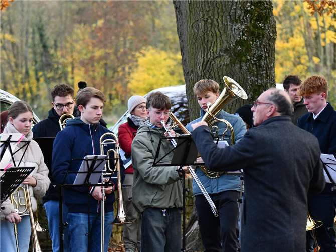 Der Posaunenchor der Evangelischen Kirchengemeinde Bad Neuenahr.