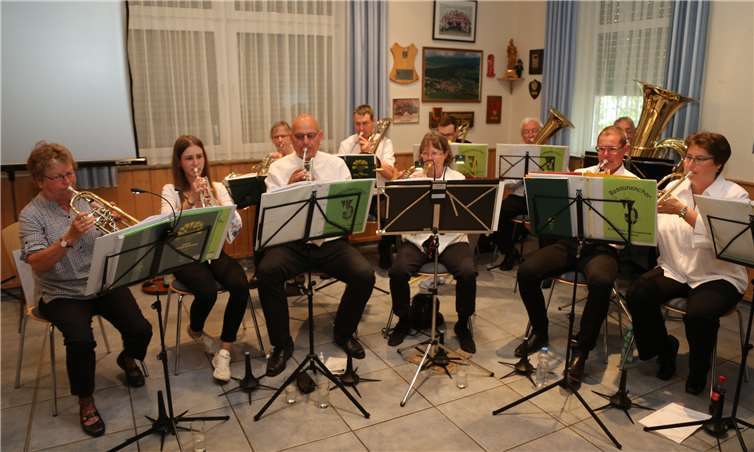 Der Posaunenchor der evangelischen Kirchengemeinde begleitete die Veranstaltung musikalisch.