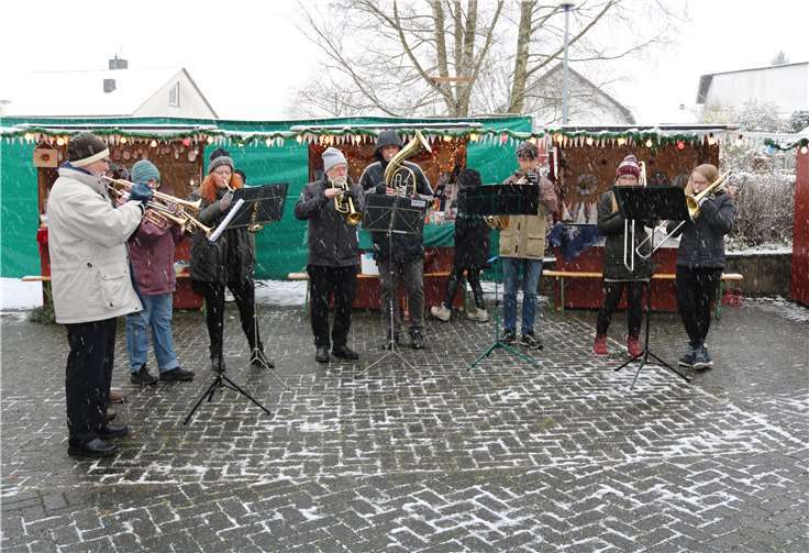 Der Posaunenchor sorgte für musikalische Unterhaltung.