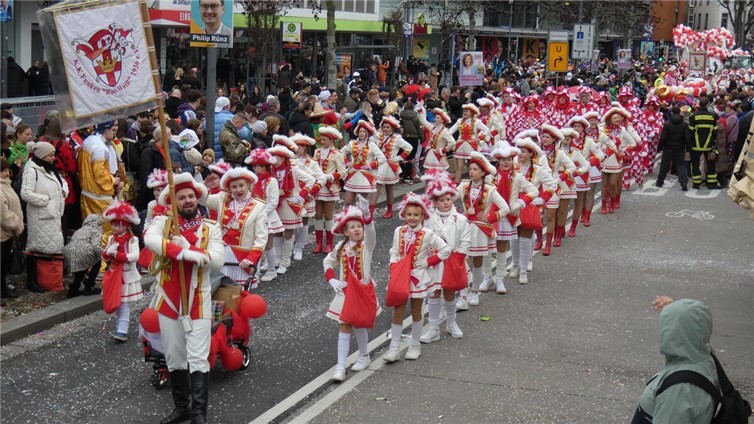 Der Preis für gute Jugendarbeit und ordentliches Auftreten ging an die K.K. Funken rot-weiß Koblenz.