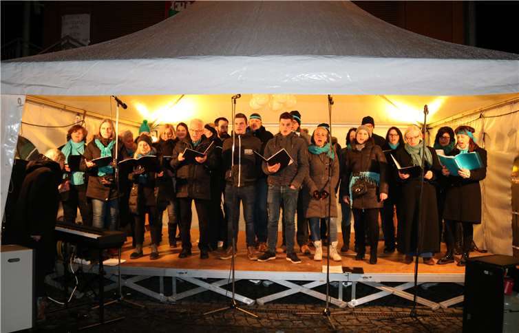 Der Projektchor ProVoCant bot ein vielfältiges Programm. Fotos: UP