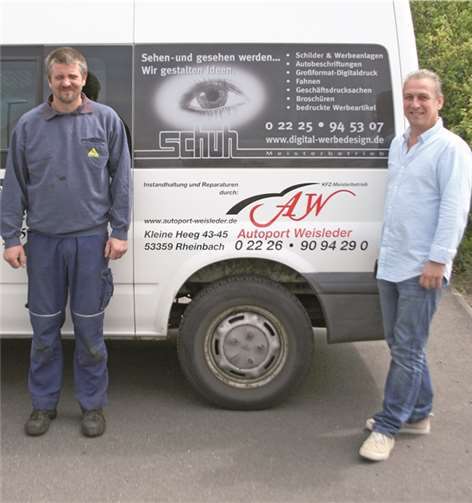 Der RSV Rheinbach freut sich über die Unterstützung bei der Instandhaltung des Vereinsbusses. privat