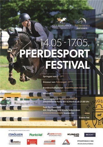 Der RV Kurtscheid veranstaltet sein Pferdesportfestival 2026