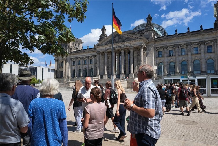 Der Reichstag in Berlin