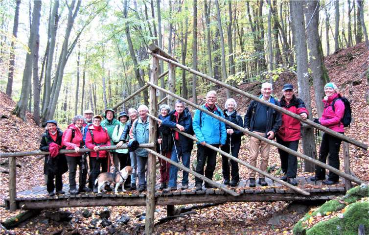 Der Remagener Eifelverein auf der „Golden-Gate-Bridge“. Foto: privat