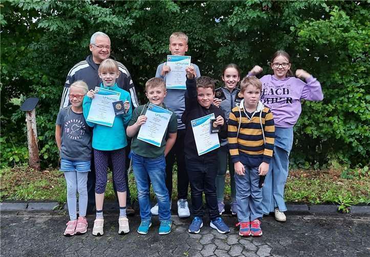 Der Remagener Schützennachwuchs. Foto: AB