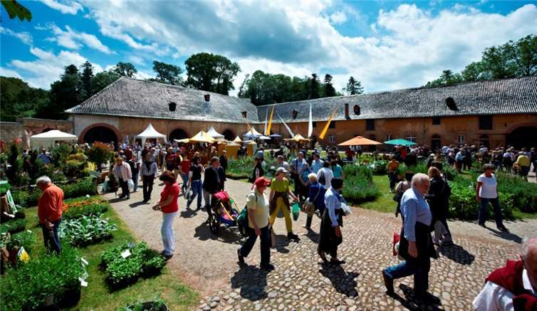 Der Remisenhof ist überwiegend Ausstellern aus dem Bereich der Zier- und Nutzpflanzenkultur vorbehalten.Fotos: ECM GmbH