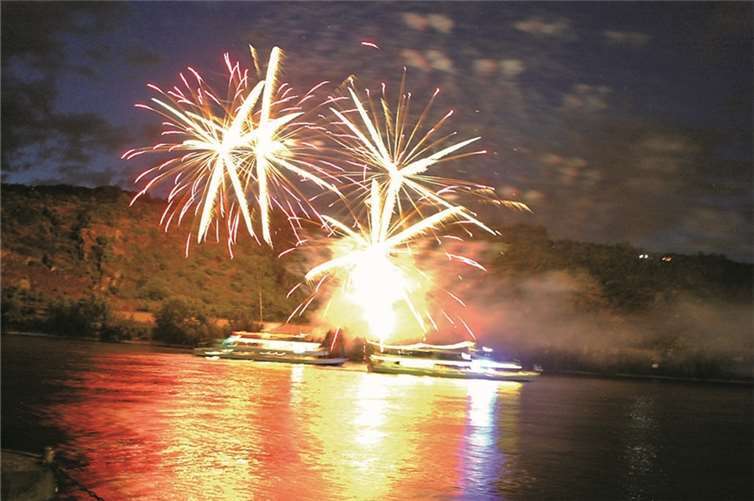 Der Rhein wird wieder hell erleuchtet sein.Archiv WAMFO.DE