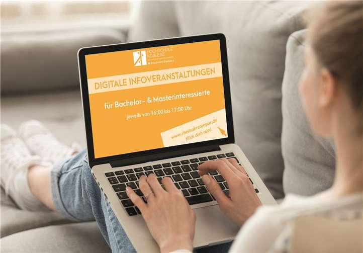 Auskünfte zu den Studienangeboten in Remagen Der RheinAhrCampus in Remagen bietet zwischen Juli und September verschiedene einstündige Infoveranstaltungen an. Foto: Colourbox/eigene Darstellung