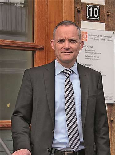 Der Rheinbacher Fachanwalt Stefan Schöndube zählt zu den Top-Anwälten Deutschlands. STEIN