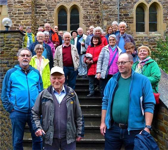 Der Rheinische Verein besuchte das Kloster „Maria Engelport“.  Foto: Klaus Wendt