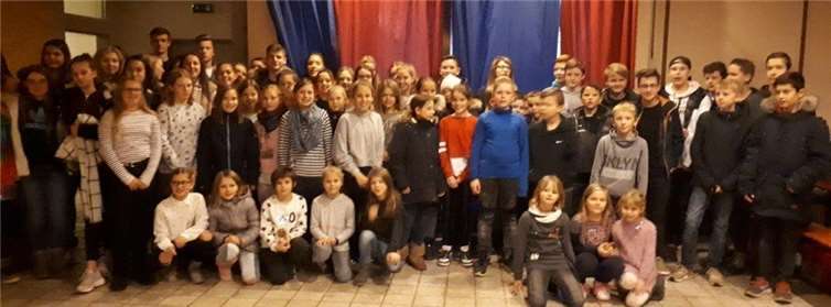 Der Rückblick auf das Zeltlager im Sommer machte den Teilnehmern besonders Spaß.privat