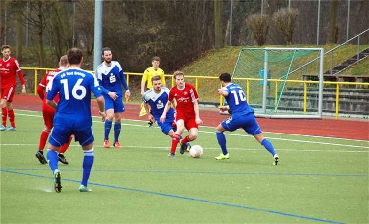 Der SG gelang es nicht, die knappe Führung mit in die Pause zu nehmen und mussten noch den Ausgleich hin nehmen.