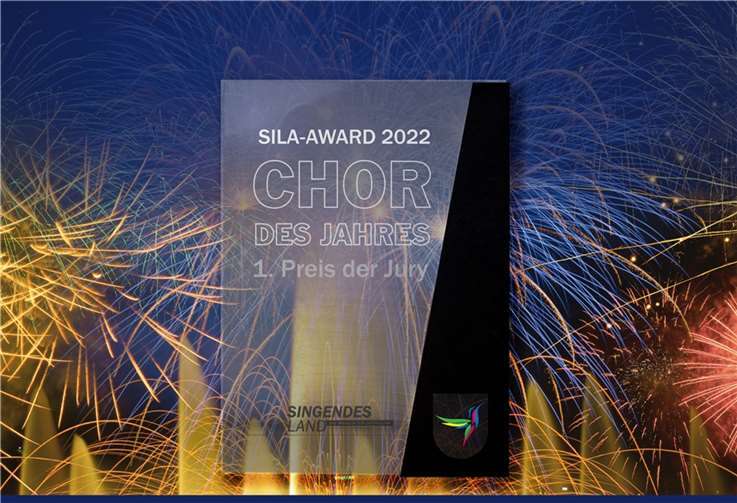 Der SILA AWARD 2022 ist der mit insgesamt 3.300 Euro dotierte Medienpreis zur Chorkultur in Rheinland-Pfalz.  Quelle: