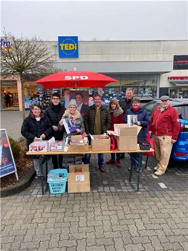 Der SPD-Ortsverein an seinem Infostand. Foto: SPD Dierdorf