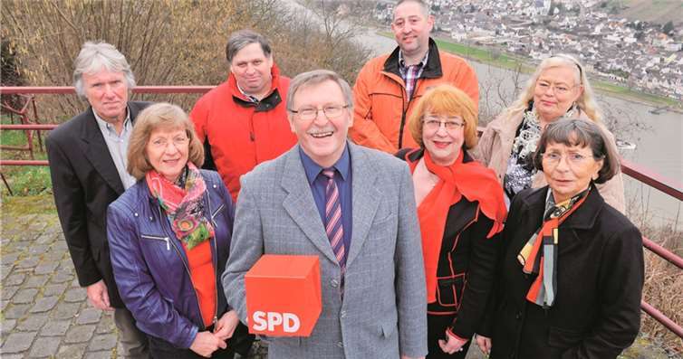 Der SPD-Ortsvorsteherkandidat Arthur Fickler, sowie die weiteren SPD-Kandidaten für Namedy blicken zuversichtlich auf die kommende Kommunalwahl. Privat