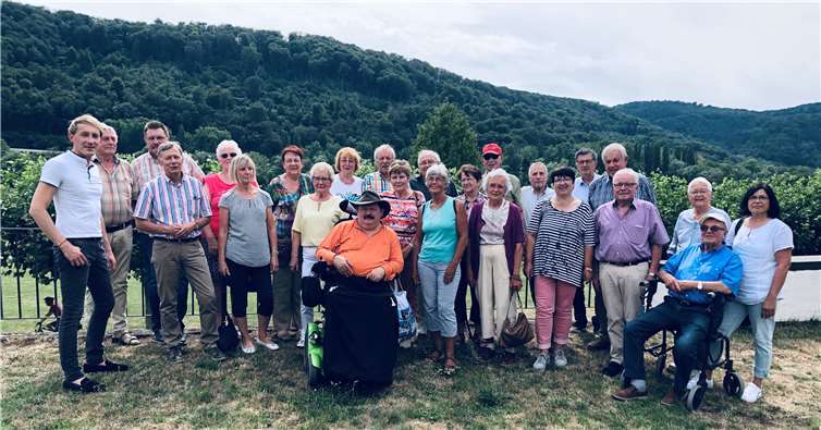 Der SPD-Seniorenstammtisch Andernach hatte zum Ausflug nach Leutesdorf eingeladen. Foto: privat