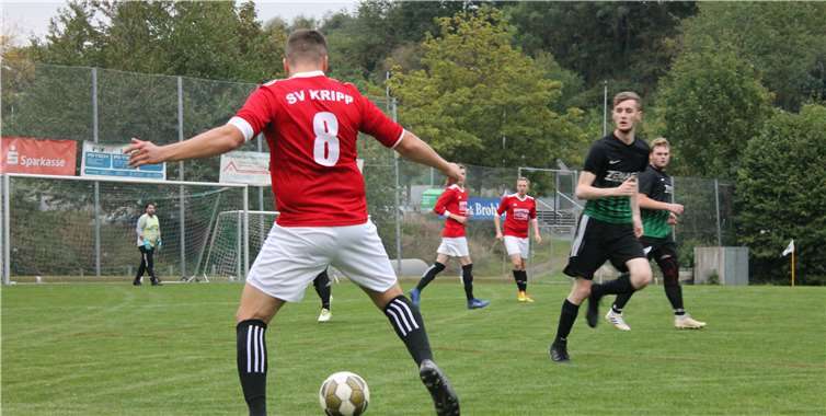 Der SV Kripp II spielte unentschieden gegen SV Oberzissen III.Fotos: Privat