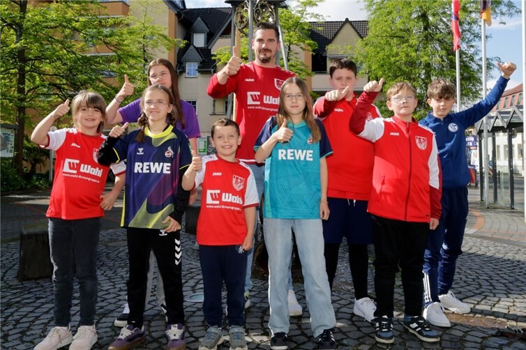 Der SV Kripp beteiligte sich am 4. bundesweiten Trikottag.