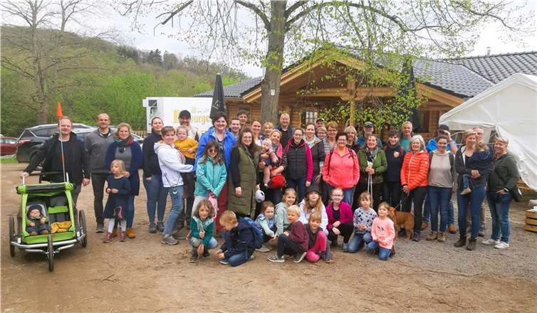 Der SV Kripp wanderte zur Cäcilia-Hütte nach Sinzig.  Foto: SV Kripp