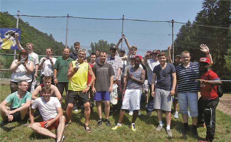 Der SV Leubsdorf veranstaltete ein Fußballturnier für beeinträchtigte Jugendliche.privat