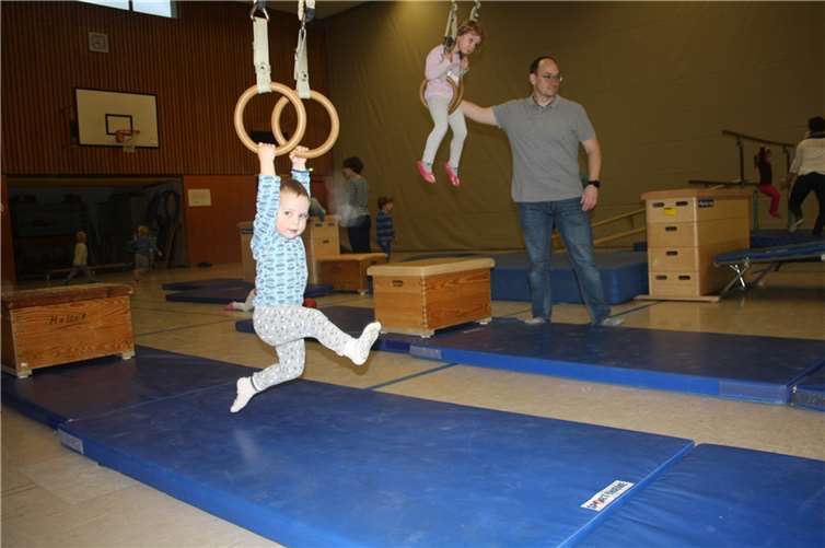 Der SV Wachtberg immer wieder Verstärkung durch neue Übungsleiter/innen für das Kinderturnen und Eltern/Kind Turnen.Foto: privat