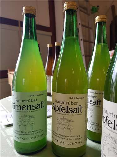 Der Saft stammt aus lokaler Ernte.  Foto: privat