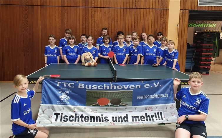 Der Saisonauftakt der Mannschaftes des TTC Buschhoven verlief durchweg gut. Foto: TTC Buschhoven