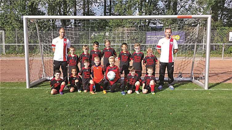 Der Saisonstart ist den F2-Junioren der SG Rheindörfer gelungen.privat