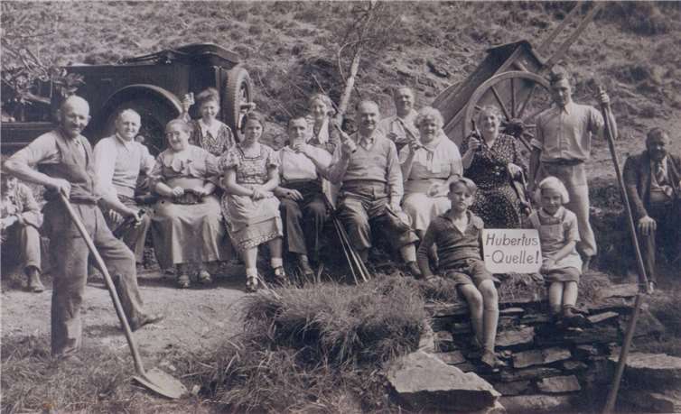 Der Sauerbrunnen im Jahr 1935. Fotos: privat