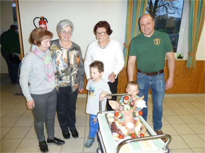 Der Saukopf war der Hauptpreis beim Sauschießen.