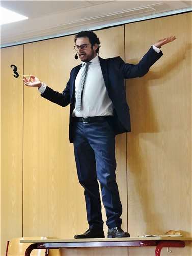 Der Schauspieler Tino Leo.  Foto: KuBa