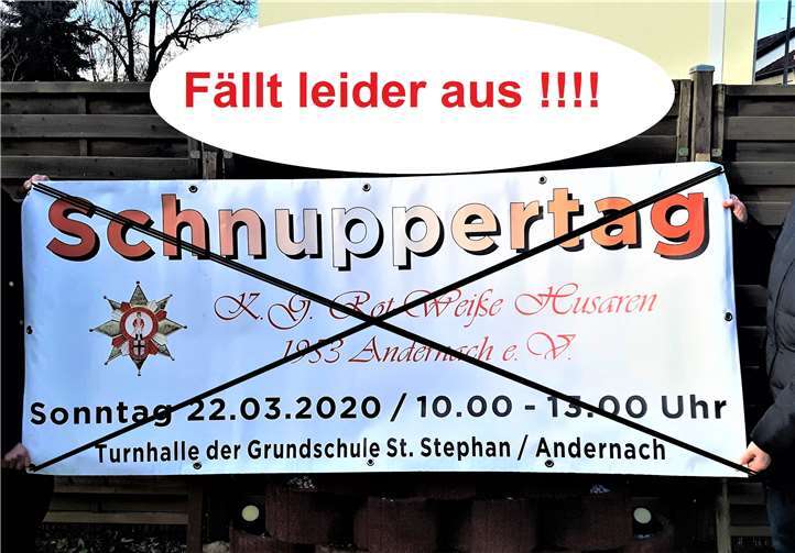 Der Schnuppertag wird vorsorglich abgesagt.Foto: privat