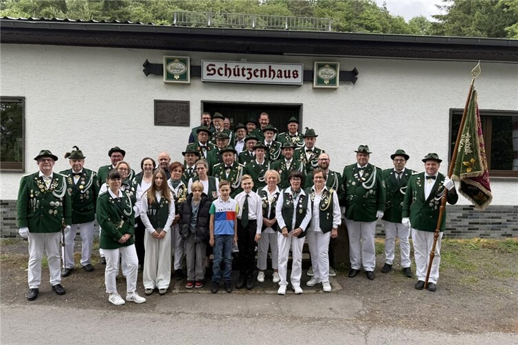 Der Schützenverein an Fronleichnam 2026.