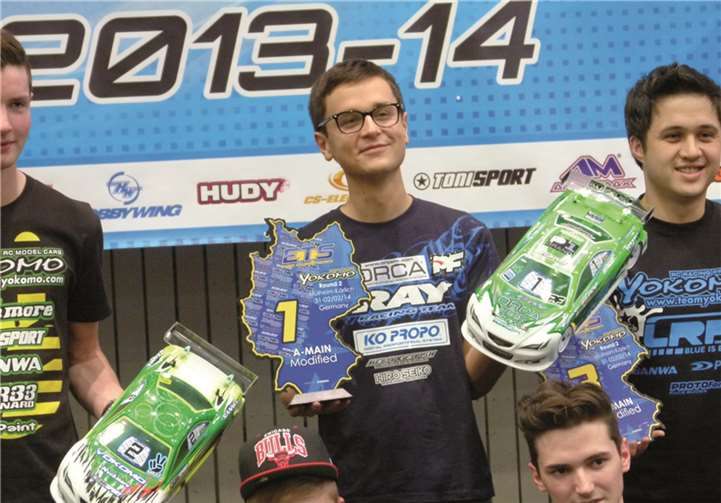 Der Schwede Alex Hagberg ist der Topstar bei der Xray Challenge Germany auf dem „Eifel-Ring“ des MAC Adenau.