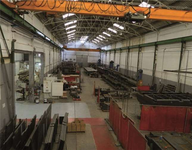 Der Schweißfachbetrieb Sinecap in Valencia.