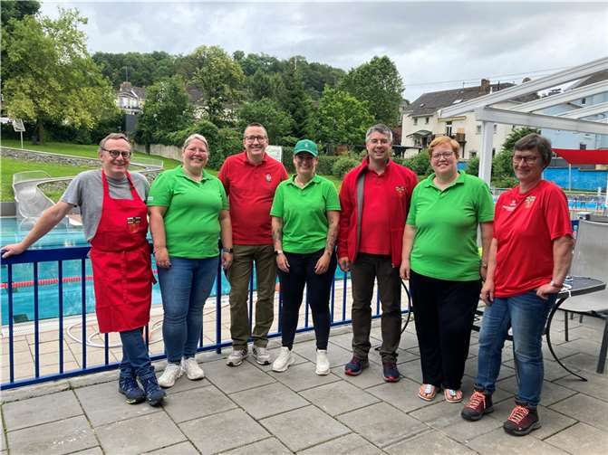 Der Schwimmclub Linz und der Turnverein Linz haben ein gemeinsames Sommerfest gefeiert.  Foto: Dennis Swirsky