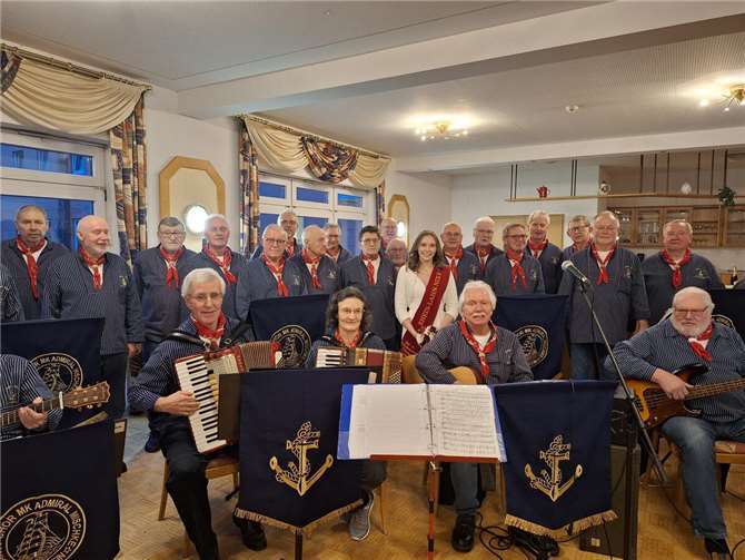 Der Shanty-Chor Lahnstein sorgte für musikalische Höhepunkte. Foto: Rita Jäger