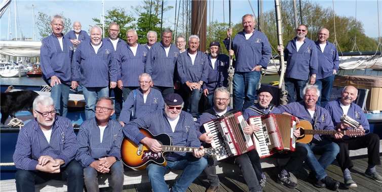 Der Shanty-Chor wird als eines von drei Gesangsensembles das Konzert mitgestalten. Foto: privat