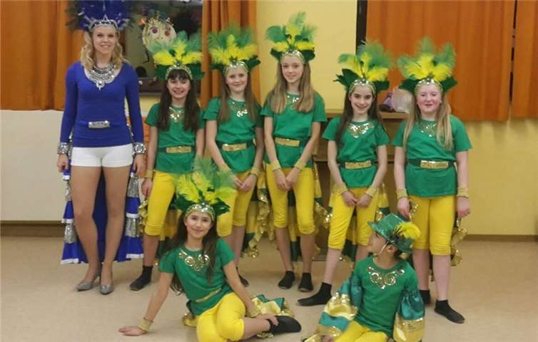 Der Showtanz „Samba“ wird im Rahmen des Kührer Sommerfestes noch einmal zu sehen sein.privat