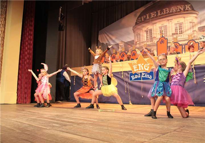 Tanz, Humor und ganz viel Musik Der Showtanz der Kindergarde EKG „Fabelwelt“.