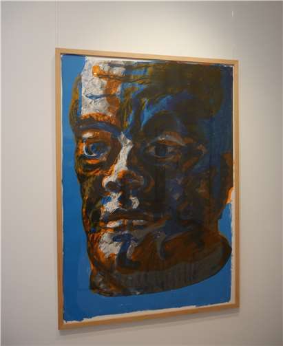 Der Siebdruck „Willy VII“ ist jetzt in Unkel zu sehen. Foto: privat