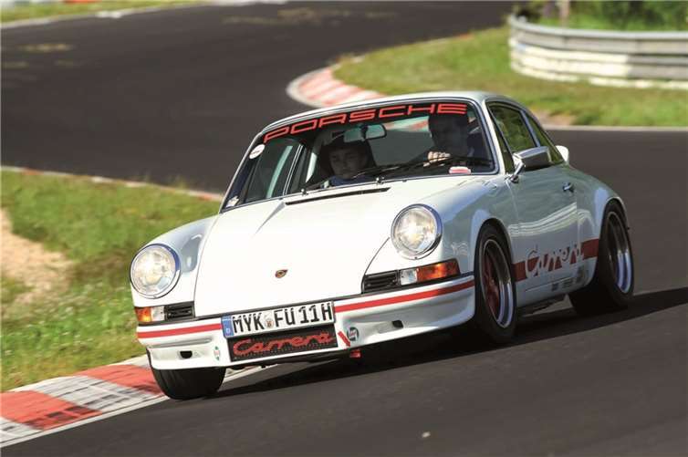 Der Sieger der Adenau Classic Touristisch 2013: Porsche Carrera 1972.