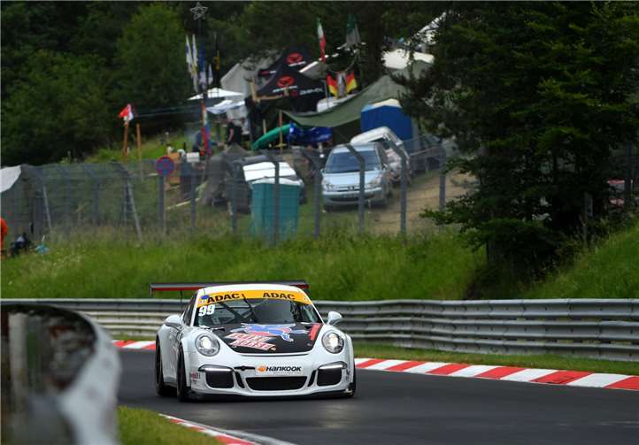 Der Sieger des vierten Laufs hieß nach 14 Runden Winfried Assmann (Golssen, Porsche 991 GT3 Cup). Fotos: privat