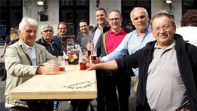 Der Sinziger Elferrat (v.l.): Wolfgang Kruppa, Heinz Ockenfels, Matthias Jumpertz, Martin Thormann, Patrick Meinhart, Martin Wolf, Frank Cornely, Fredi Wicharz. Privat