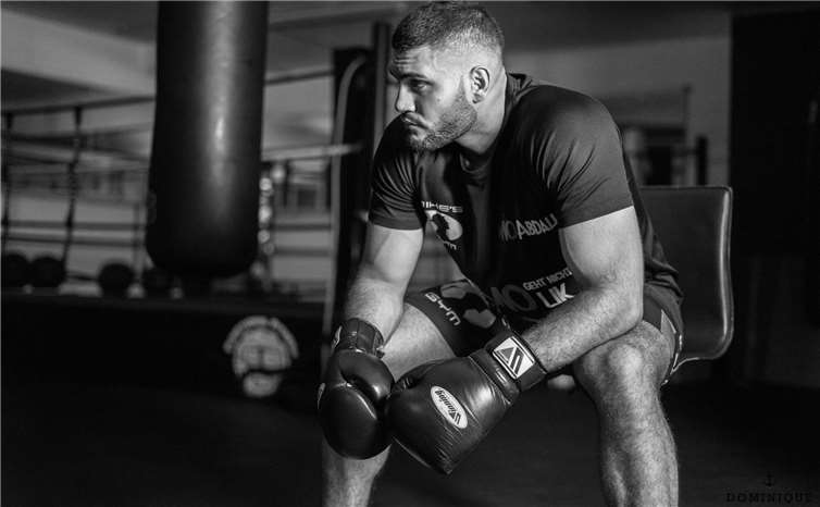 Der Sinziger Mohamed Abdallah kämpft im März in Koblenz. Dominique Photography