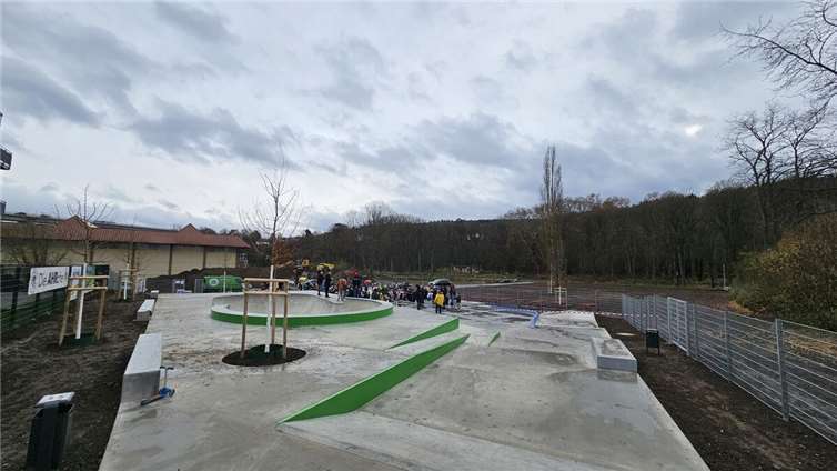 Der Skatepark bietet ideale Bedingungen für Anfänger und Fortgeschrittene und ist zudem mit Sportrollstühlen, Inlinern, BMX-Fahrrädern und Rollschuhen nutzbar. Fotos: DU