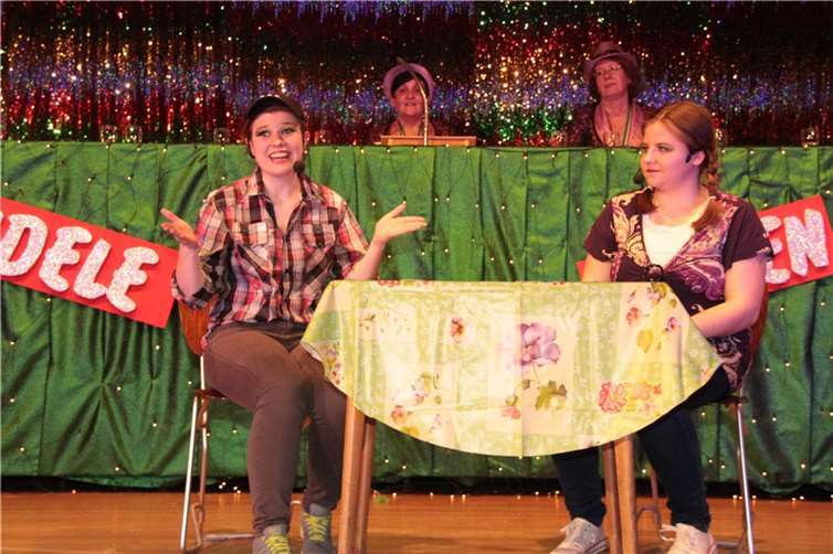 Der Sketch Speed Dating sorgte für beste Unterhaltung.